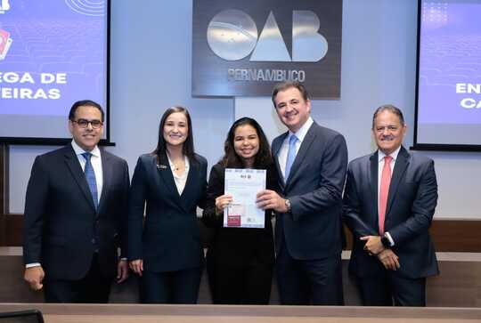 Entrega de carteiras na OAB Pernambuco
