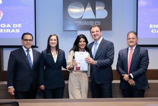 Entrega de carteiras na OAB Pernambuco