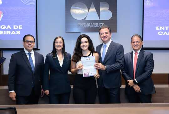 Entrega de carteiras na OAB Pernambuco