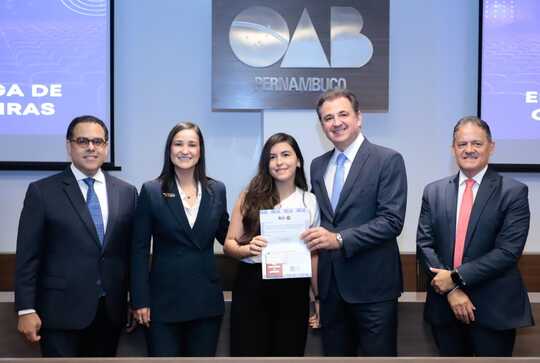 Entrega de carteiras na OAB Pernambuco