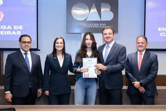 Entrega de carteiras na OAB Pernambuco