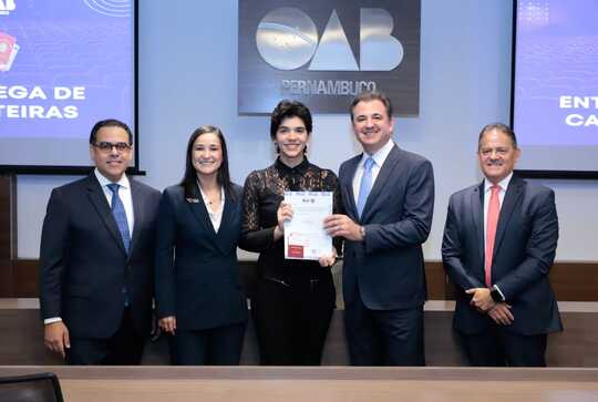 Entrega de carteiras na OAB Pernambuco