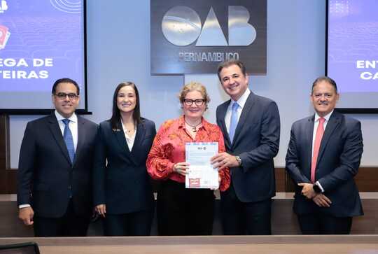 Entrega de carteiras na OAB Pernambuco
