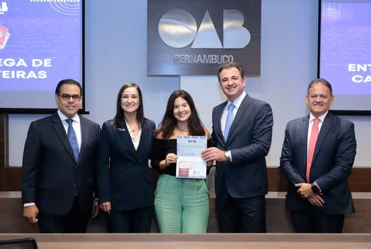Entrega de carteiras na OAB Pernambuco