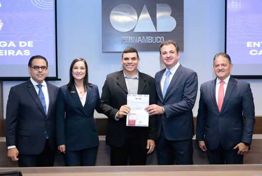 Entrega de carteiras na OAB Pernambuco