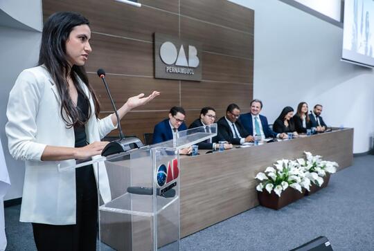 Juramento de novas Advogadas, Advogados e Estagi&aacute;rios da OAB Pernambuco 