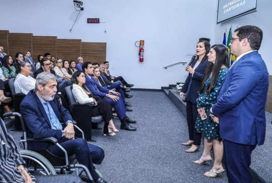 Entrega de carteiras