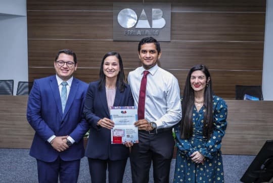 Entrega de carteiras