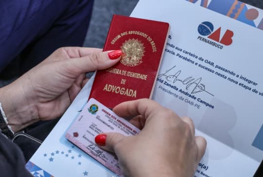 Entrega de carteiras