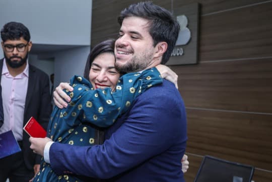Entrega de carteiras