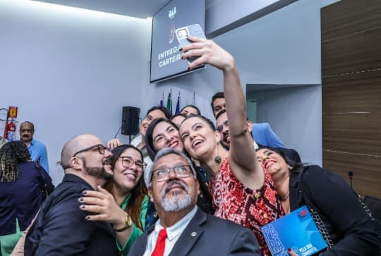 Entrega de carteiras