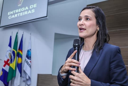 Entrega de carteiras