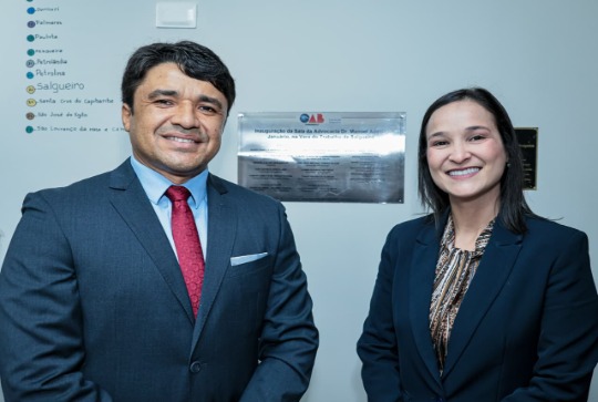 Inaugura&ccedil;&atilde;o de sala da advocacia no f&oacute;rum do trabalho de Sagueiro