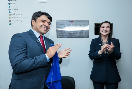 Inaugura&ccedil;&atilde;o de sala da advocacia no f&oacute;rum do trabalho de Sagueiro