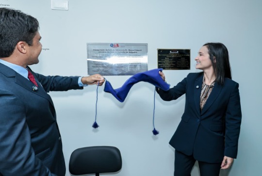 Inaugura&ccedil;&atilde;o de sala da advocacia no f&oacute;rum do trabalho de Sagueiro