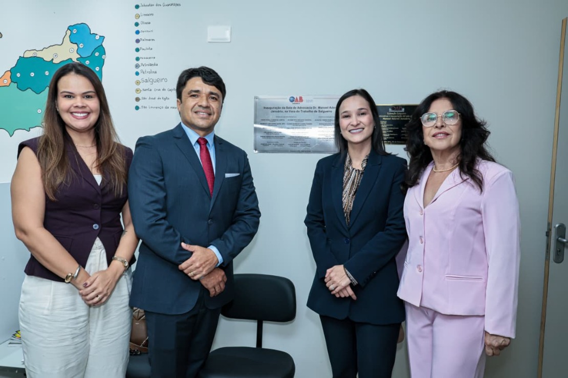 Inaugura&ccedil;&atilde;o de sala da advocacia no f&oacute;rum do trabalho de Sagueiro
