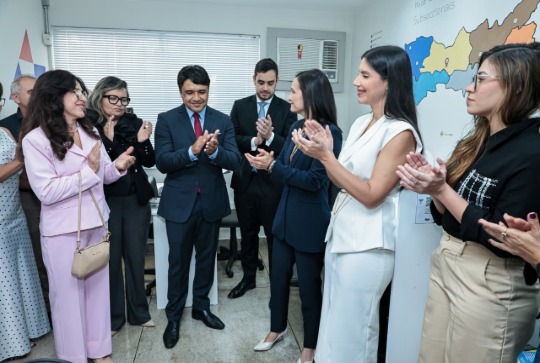 Inaugura&ccedil;&atilde;o de sala da advocacia no f&oacute;rum do trabalho de Sagueiro