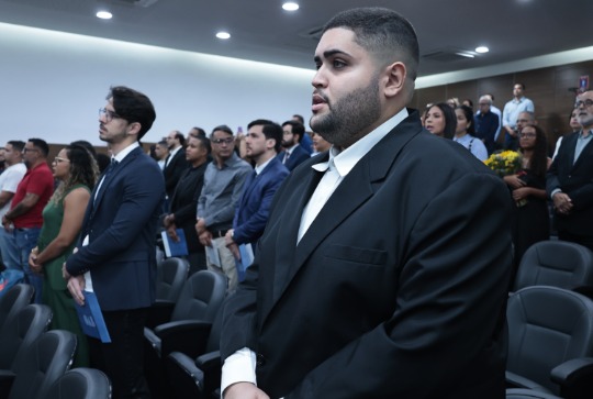 Juramento de novos advogados, advogadas e estagi&aacute;rios (1&ordf; turma)