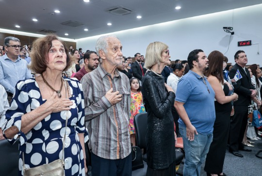 Juramento de novos advogados, advogadas e estagi&aacute;rios