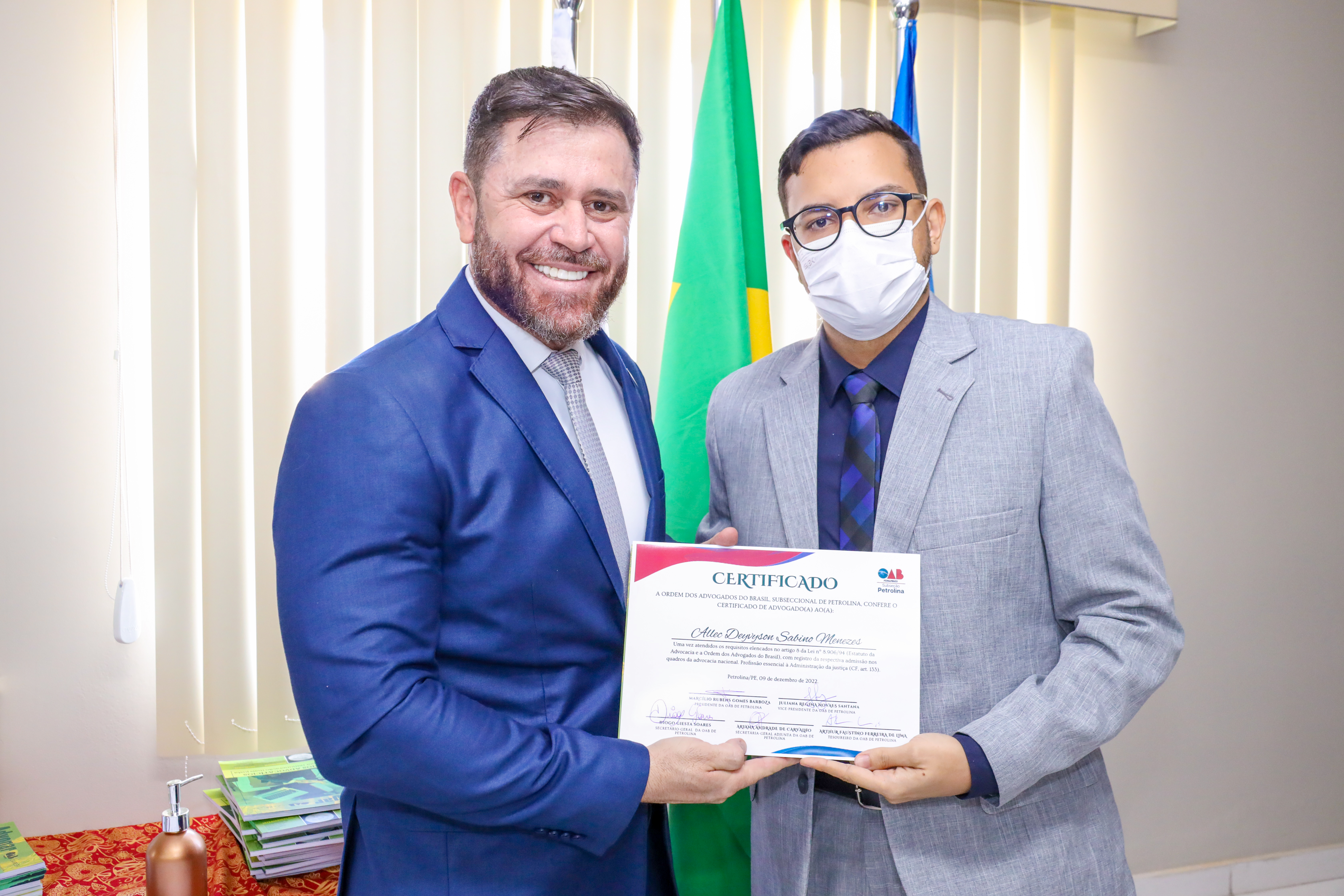Juramento de novos advogados, advogadas e estagi&aacute;rios da OAB Petrolina