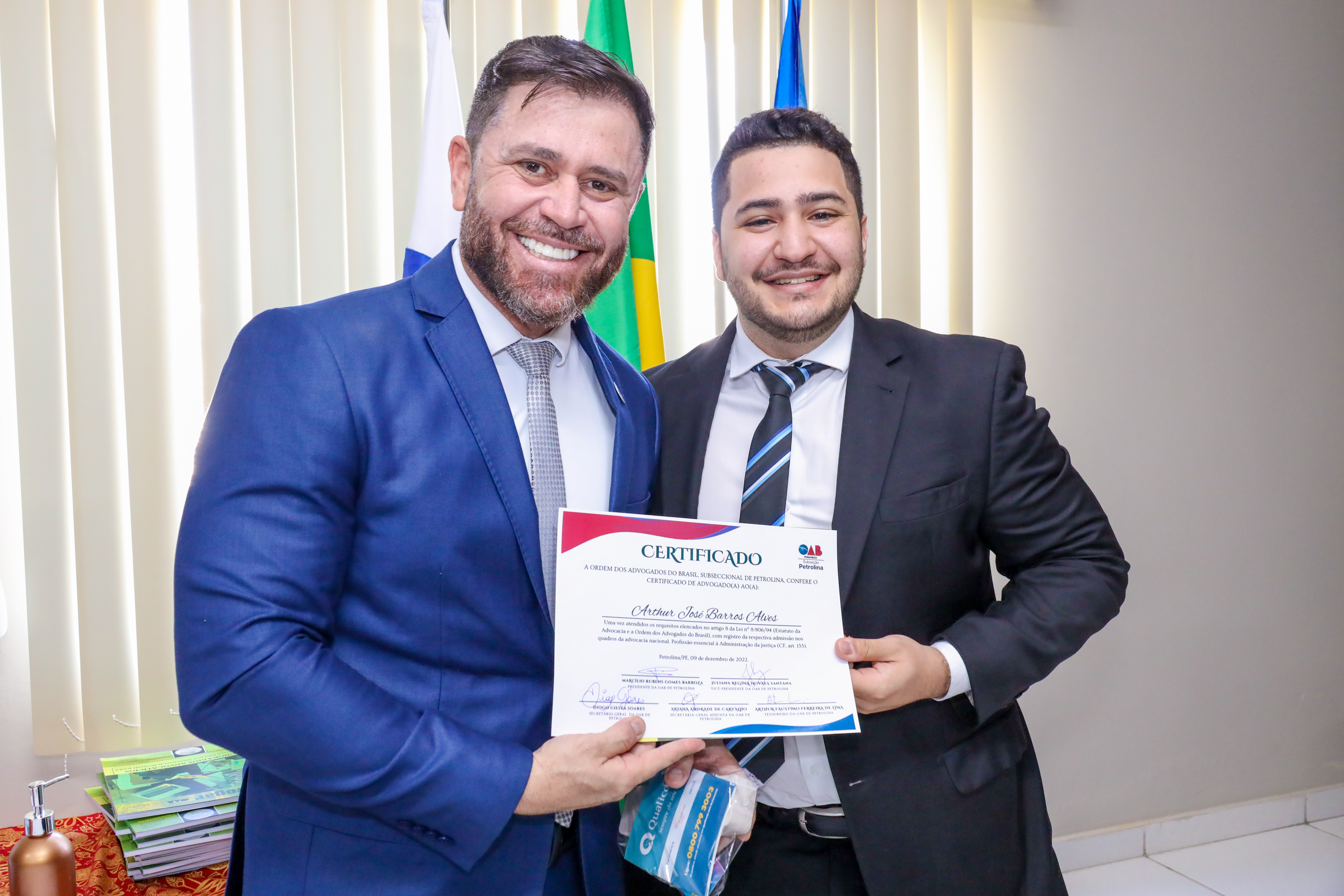 Juramento de novos advogados, advogadas e estagi&aacute;rios da OAB Petrolina