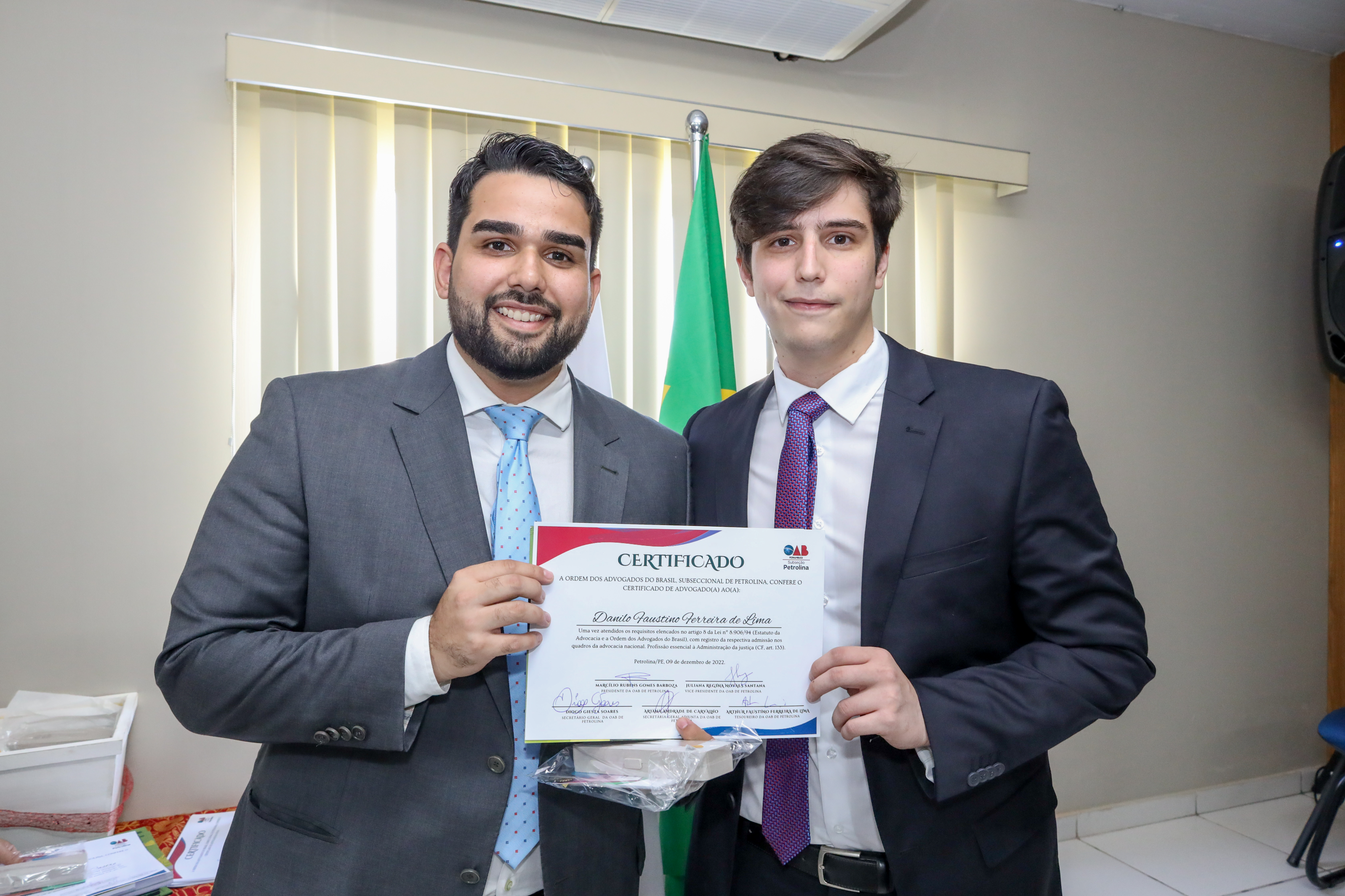 Juramento de novos advogados, advogadas e estagi&aacute;rios da OAB Petrolina