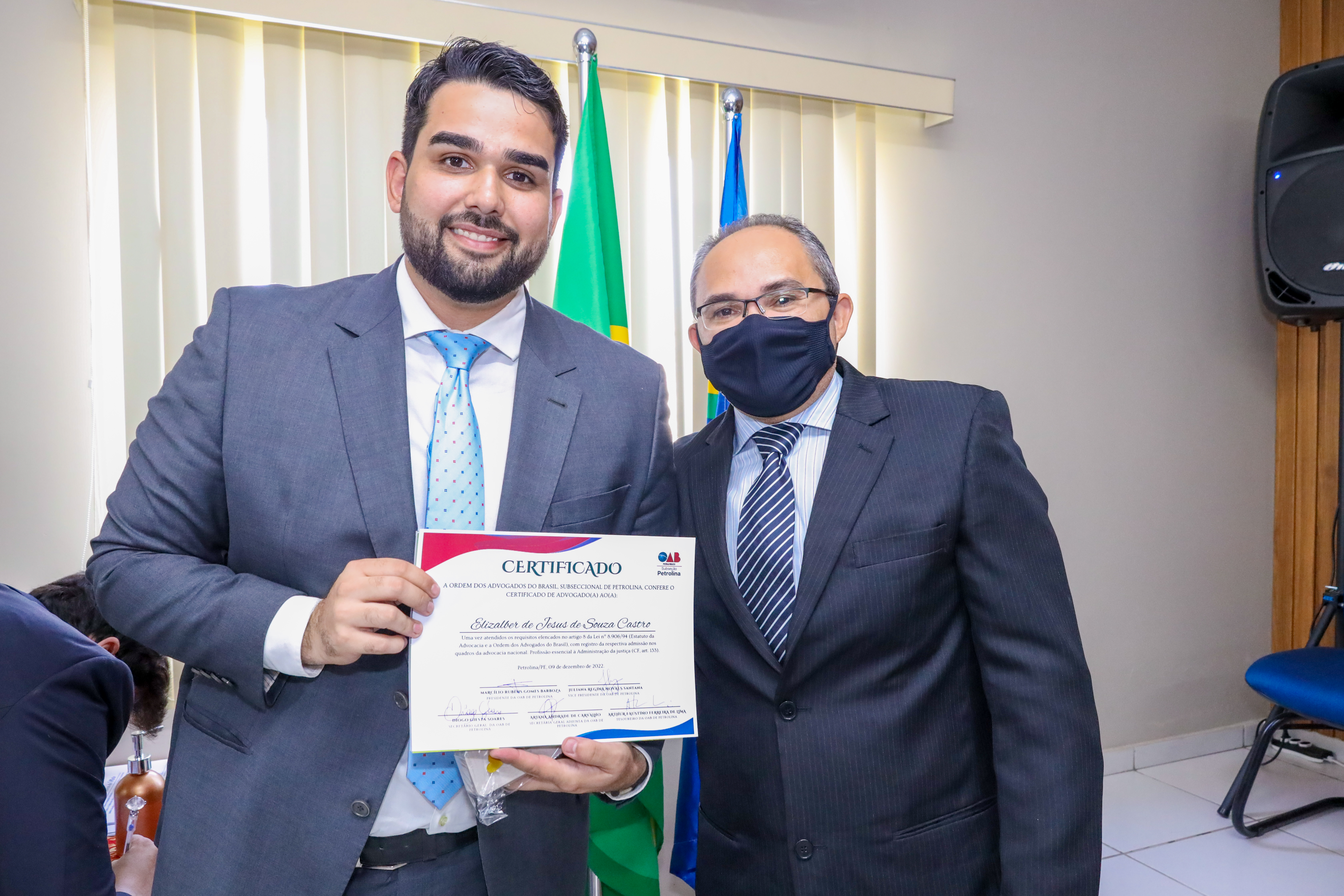 Juramento de novos advogados, advogadas e estagi&aacute;rios da OAB Petrolina