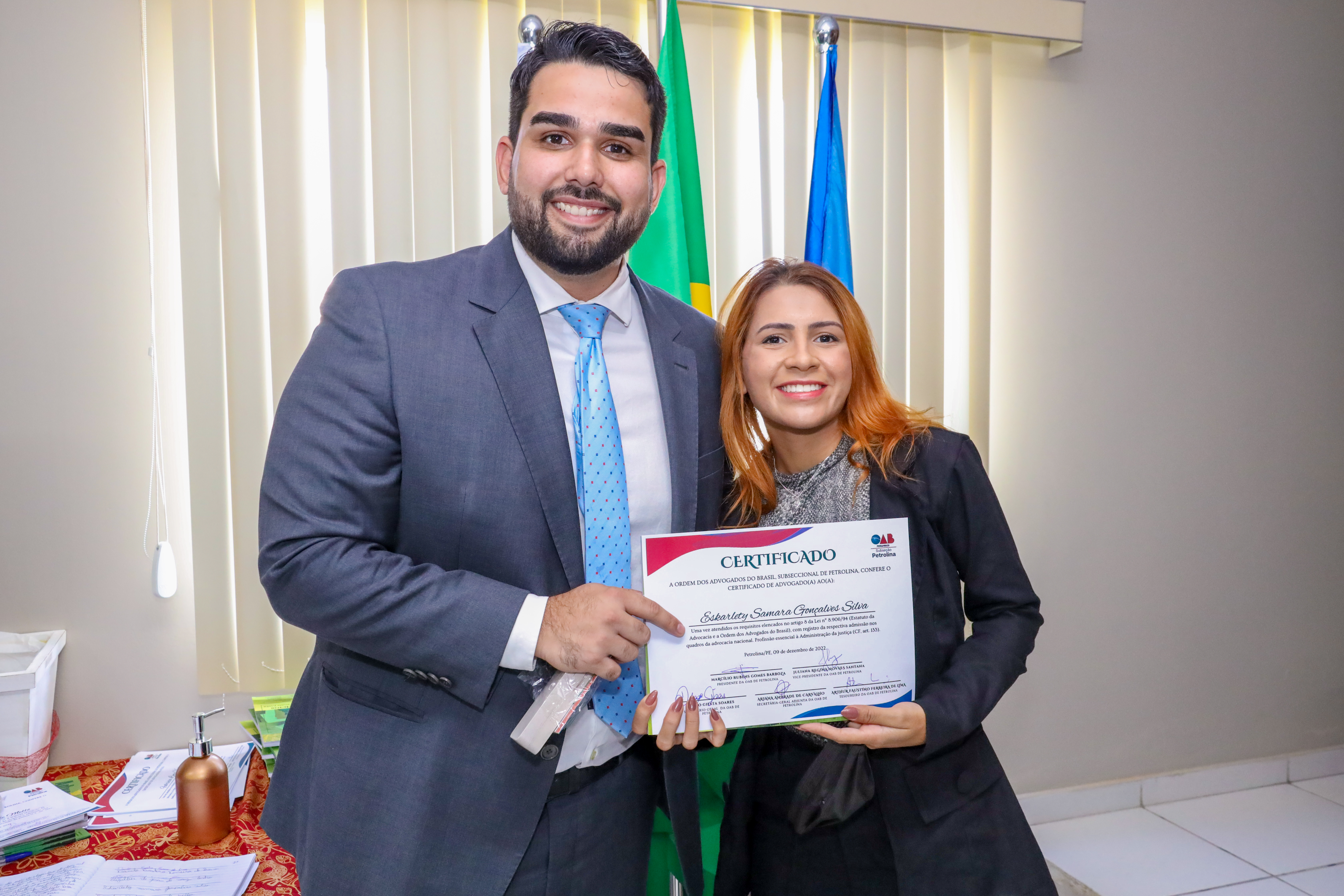 Juramento de novos advogados, advogadas e estagi&aacute;rios da OAB Petrolina