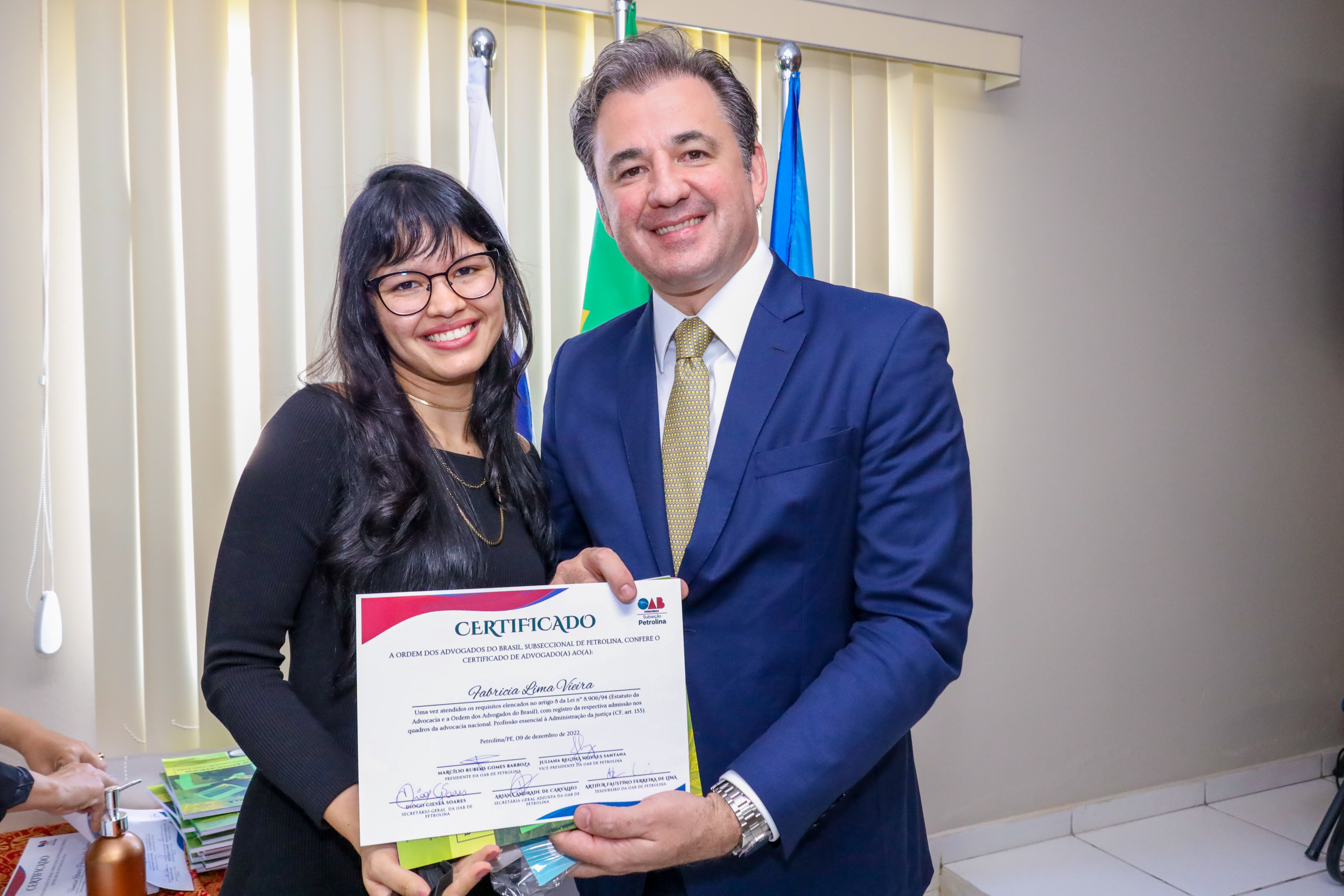 Juramento de novos advogados, advogadas e estagi&aacute;rios da OAB Petrolina