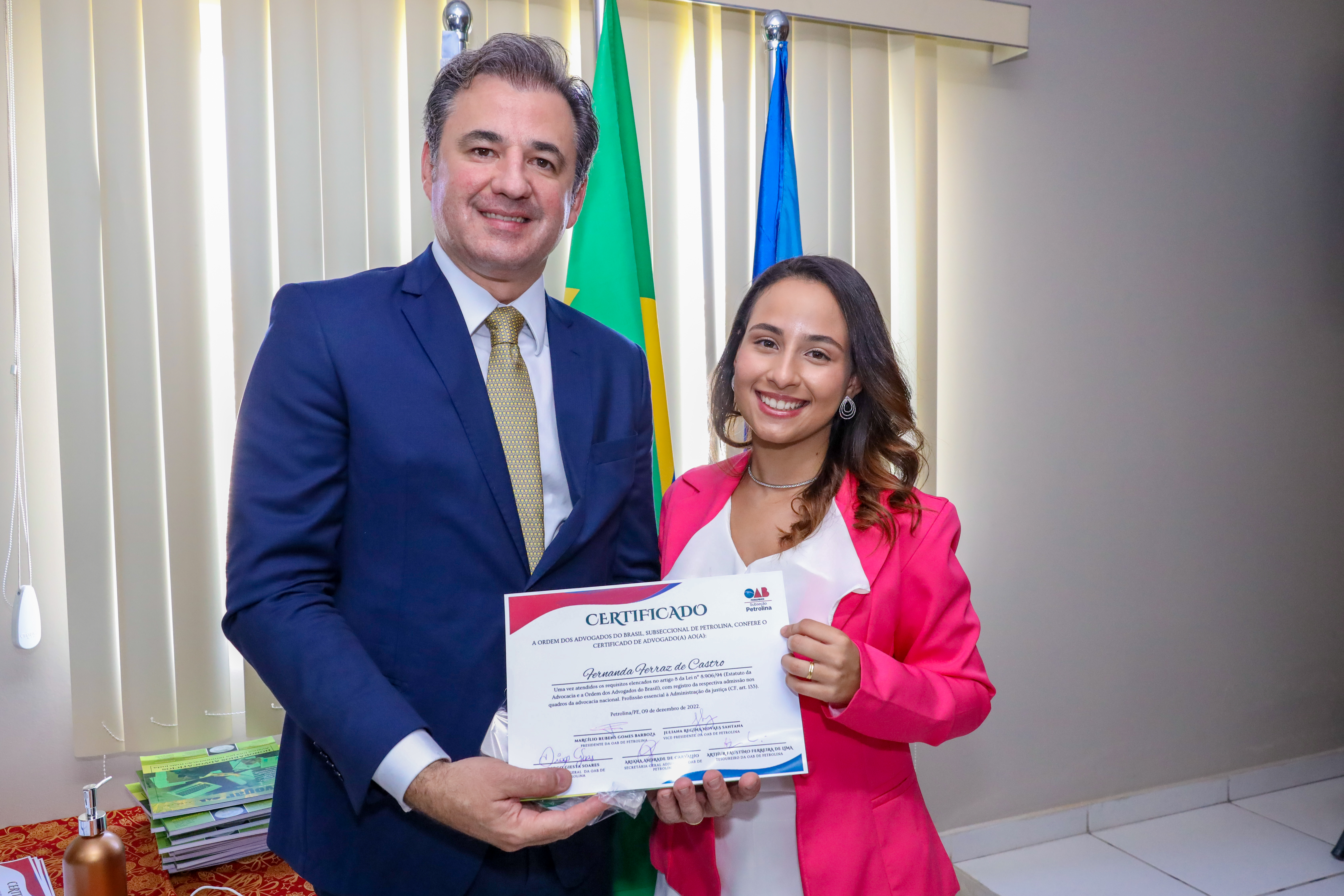 Juramento de novos advogados, advogadas e estagi&aacute;rios da OAB Petrolina