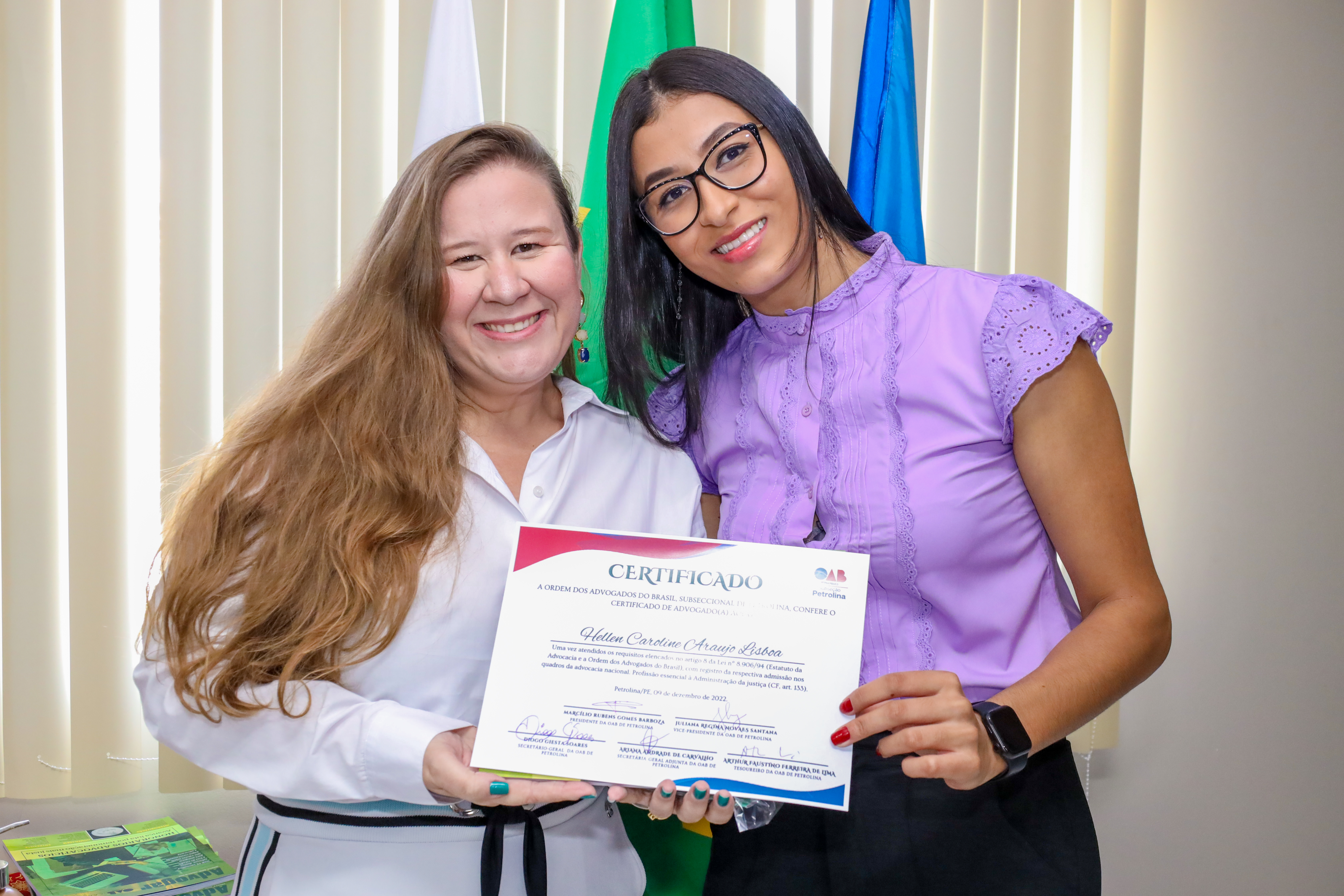 Juramento de novos advogados, advogadas e estagi&aacute;rios da OAB Petrolina