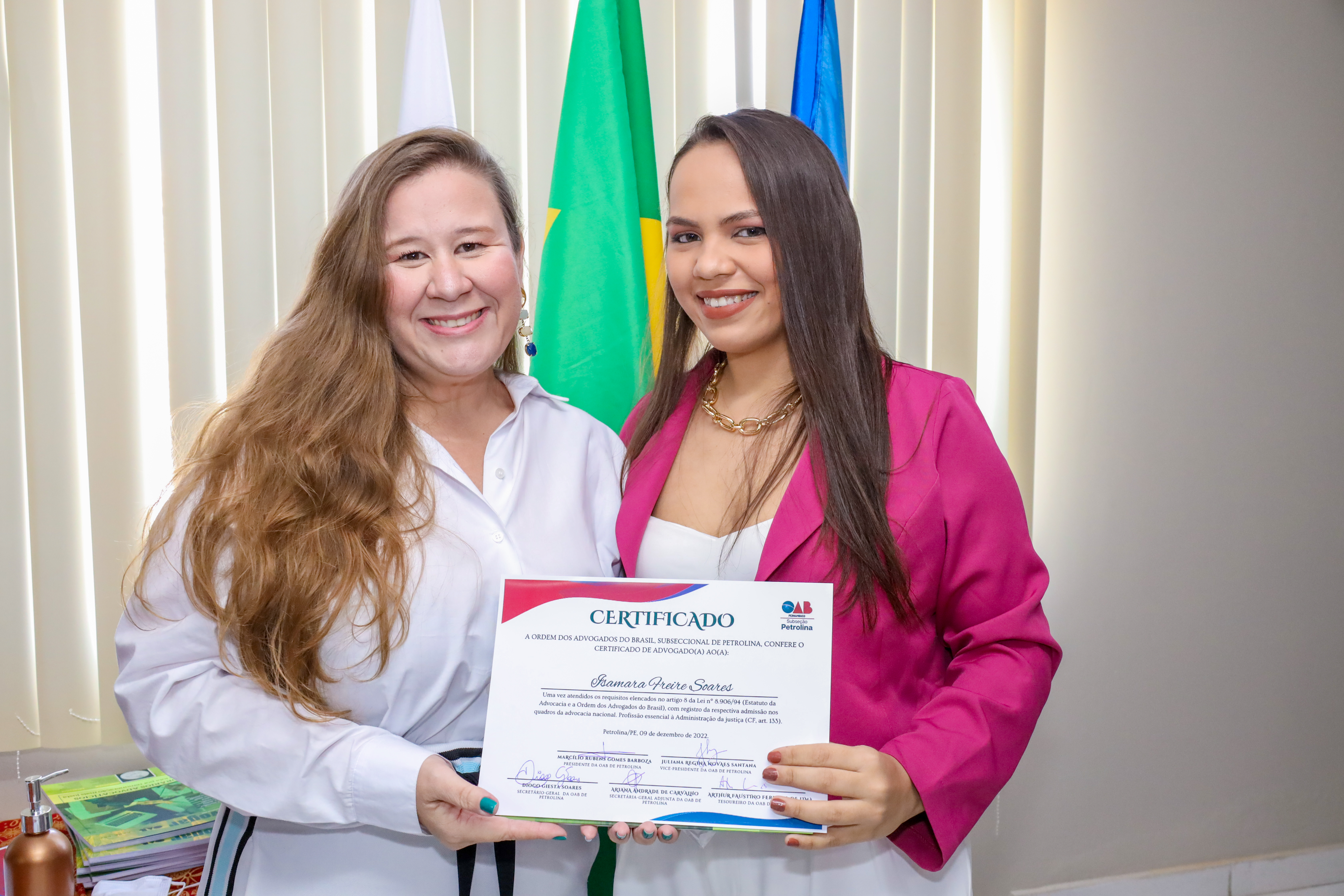Juramento de novos advogados, advogadas e estagi&aacute;rios da OAB Petrolina
