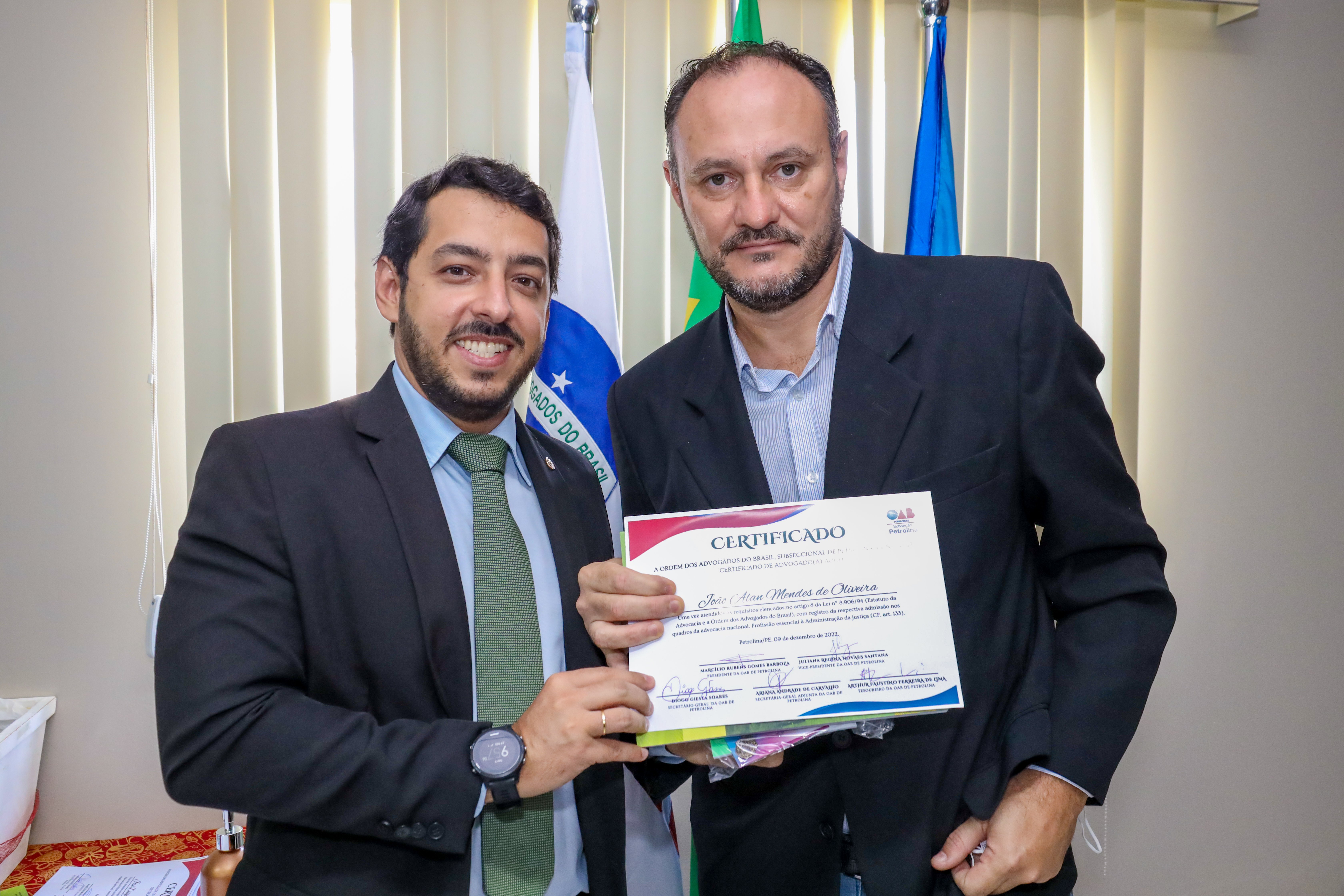 Juramento de novos advogados, advogadas e estagi&aacute;rios da OAB Petrolina