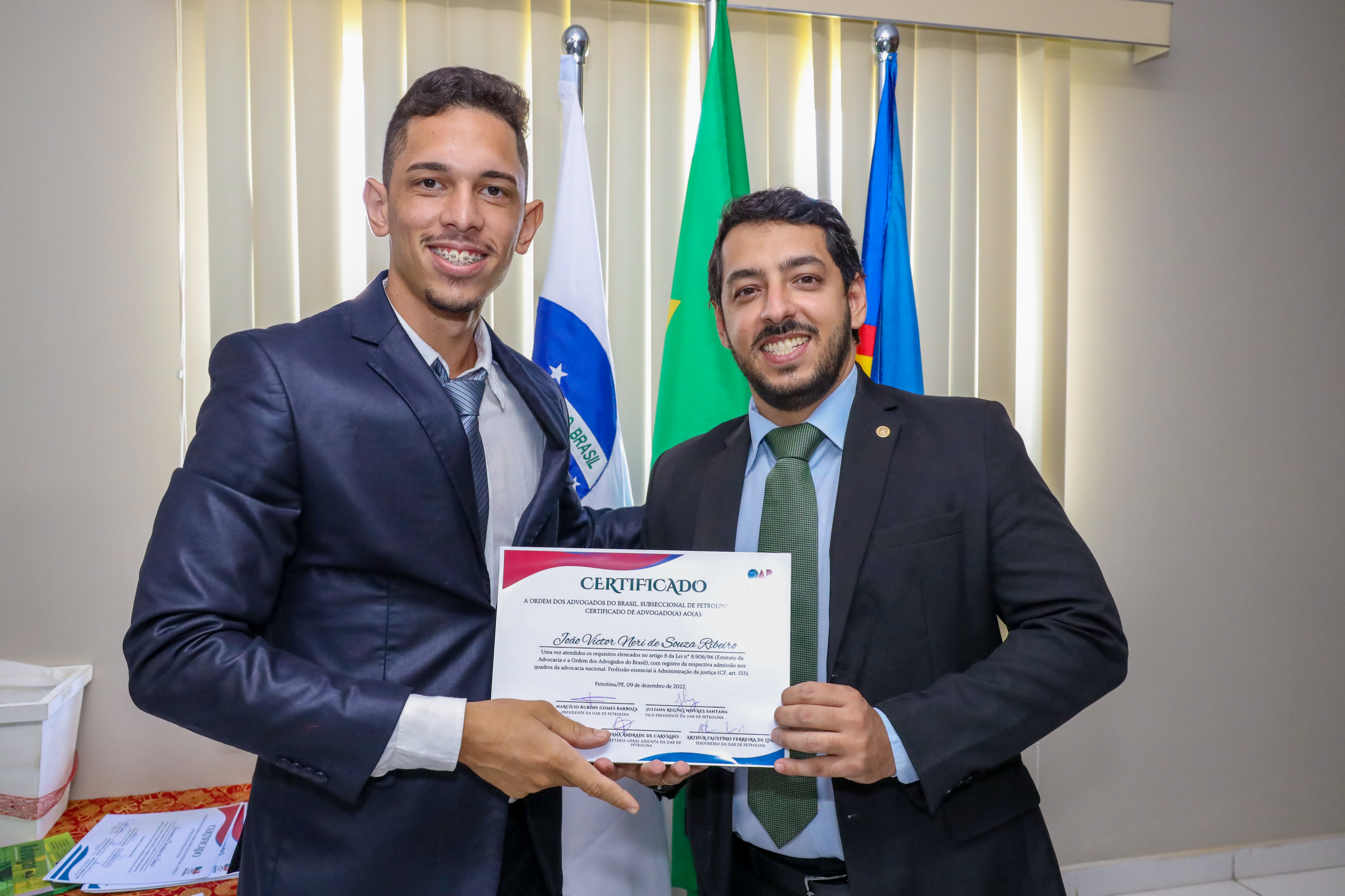 Juramento de novos advogados, advogadas e estagi&aacute;rios da OAB Petrolina