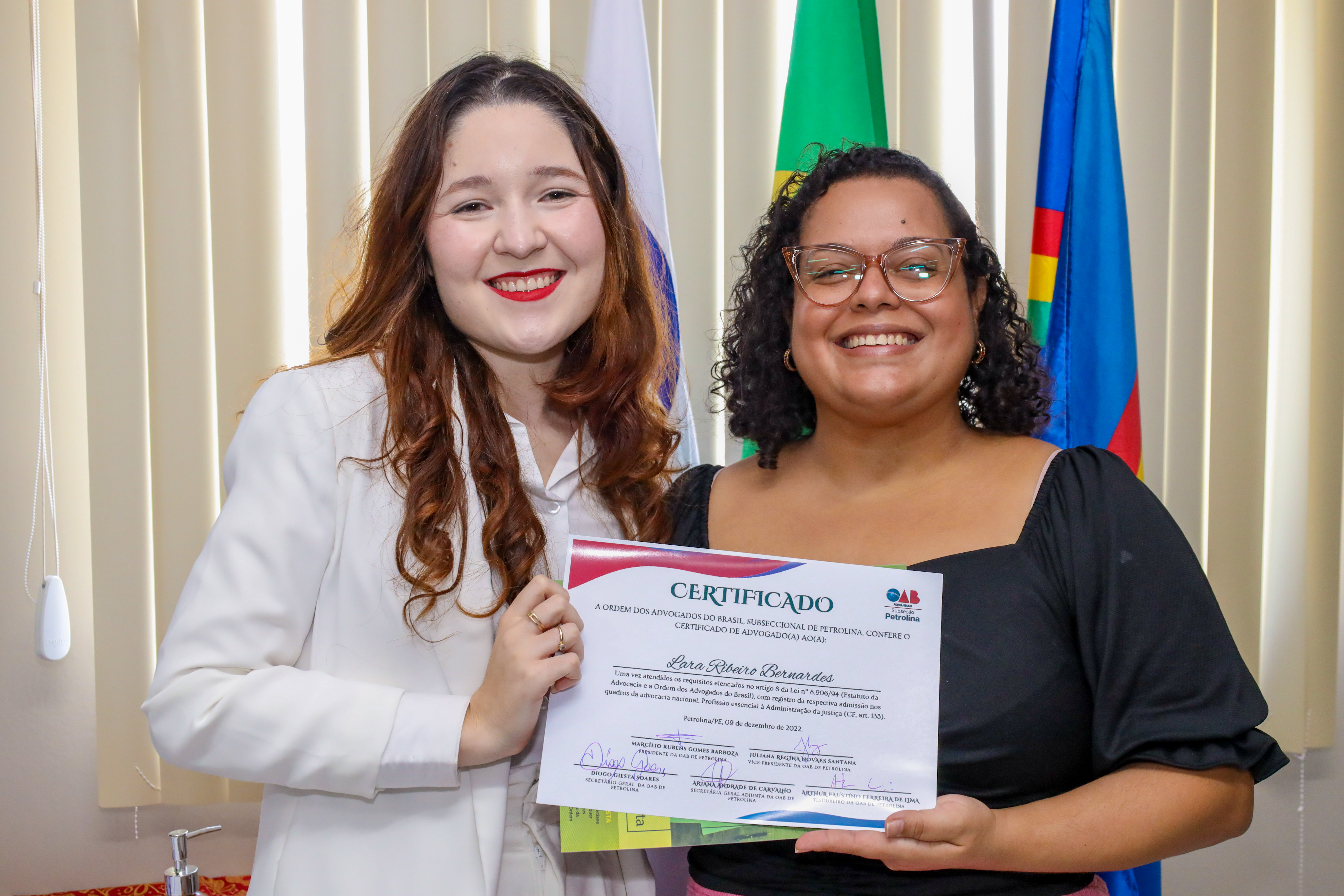 Juramento de novos advogados, advogadas e estagi&aacute;rios da OAB Petrolina