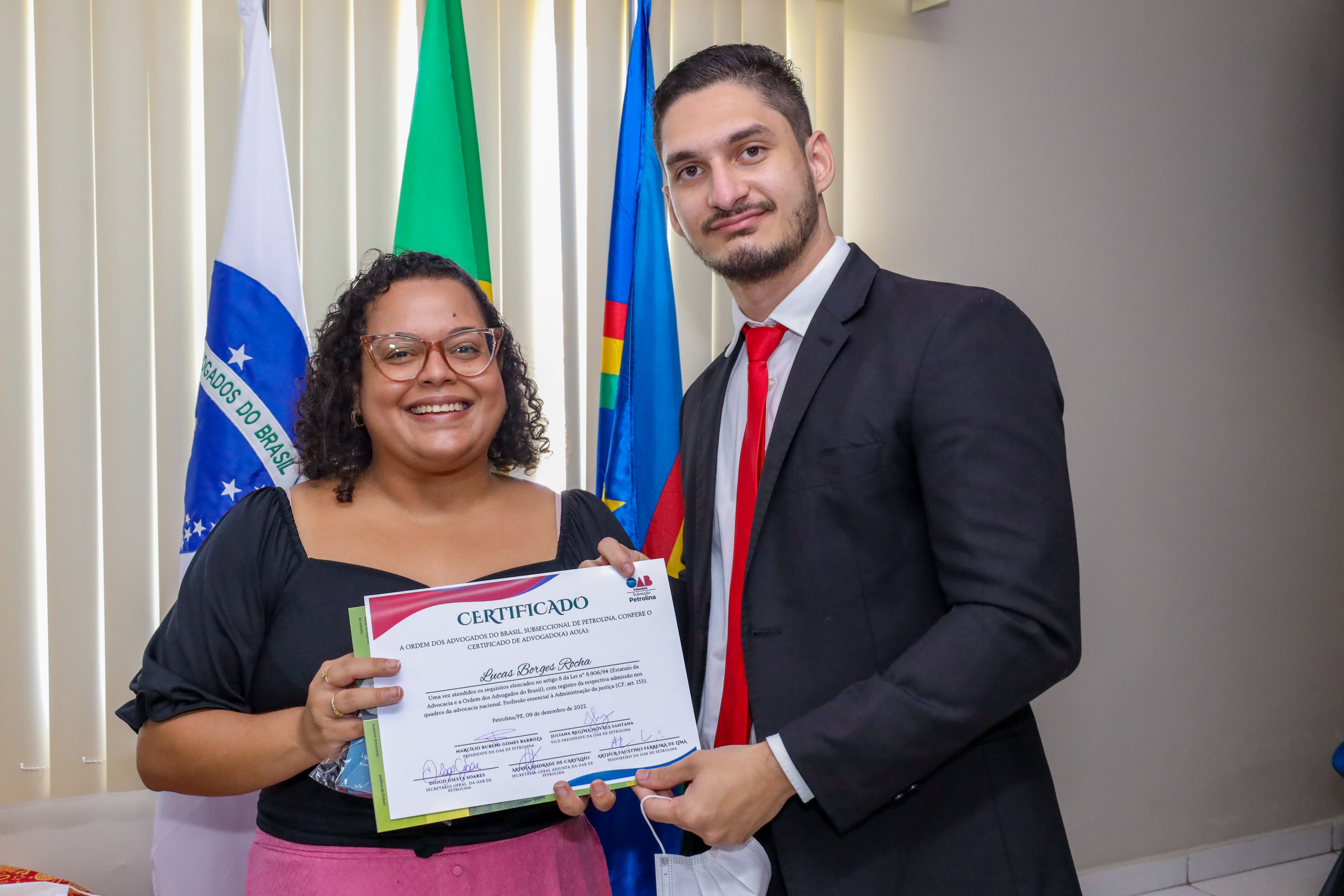 Juramento de novos advogados, advogadas e estagi&aacute;rios da OAB Petrolina