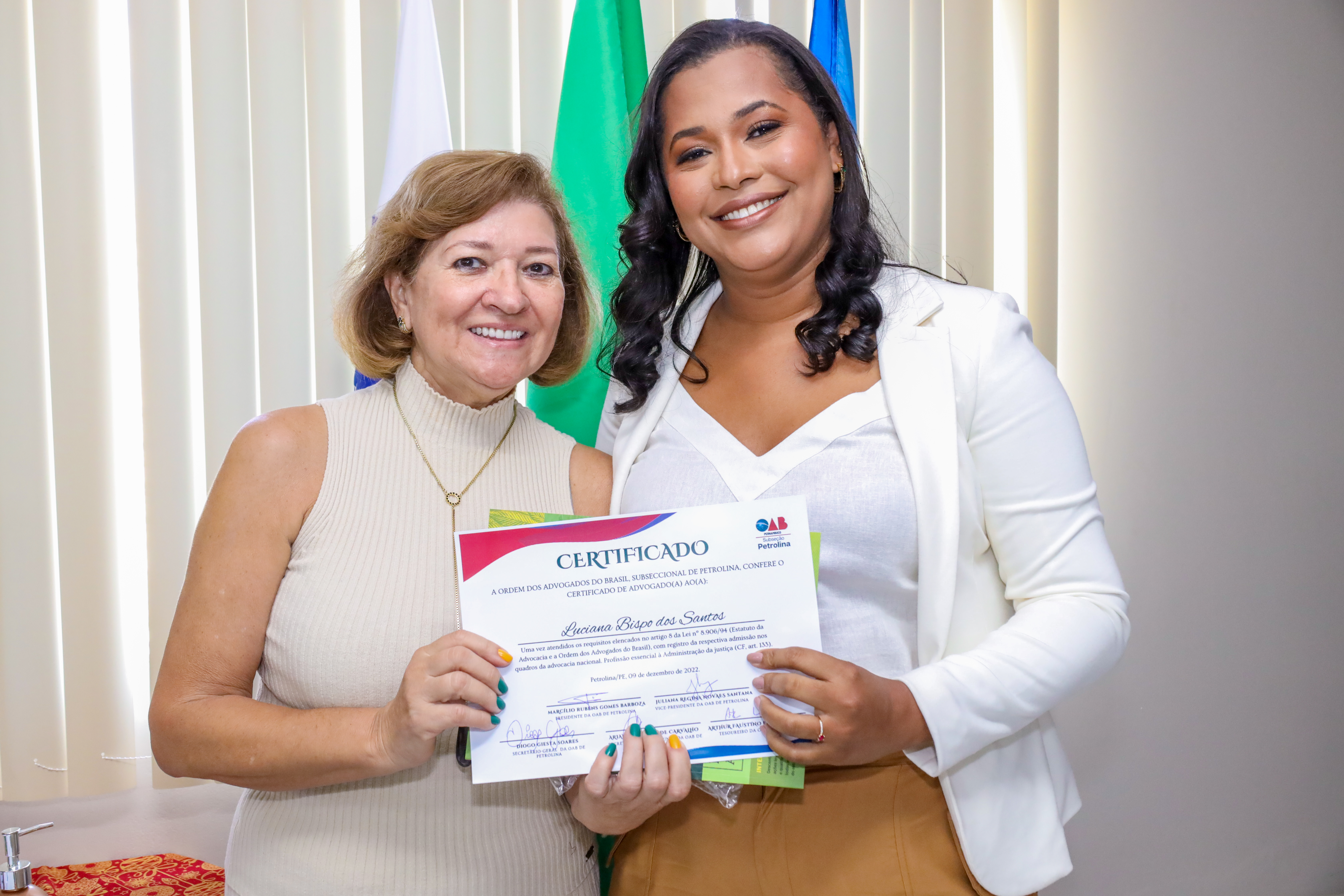 Juramento de novos advogados, advogadas e estagi&aacute;rios da OAB Petrolina