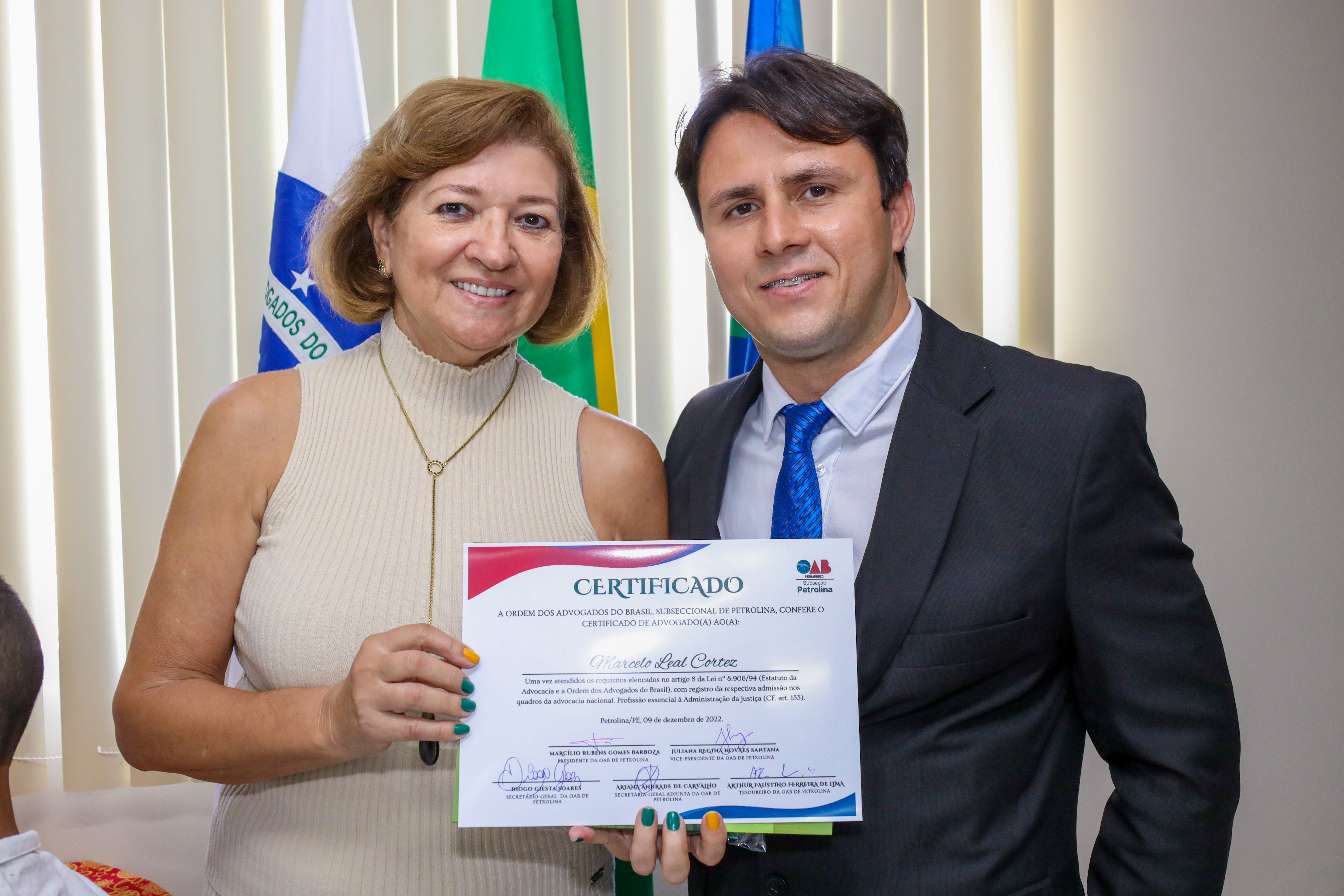 Juramento de novos advogados, advogadas e estagi&aacute;rios da OAB Petrolina