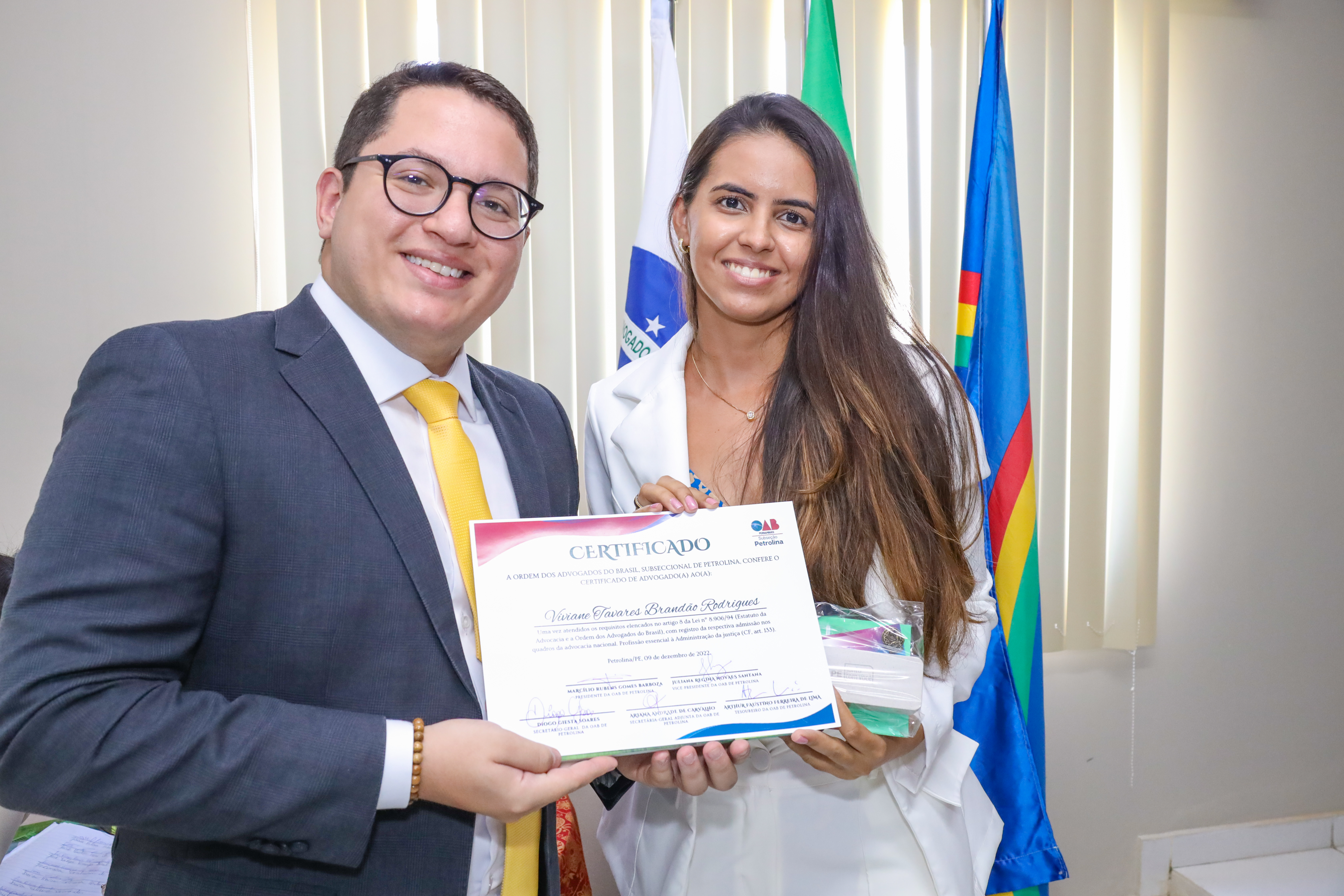 Juramento de novos advogados, advogadas e estagi&aacute;rios da OAB Petrolina