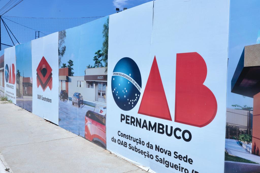 Visita &agrave;s obras da nova sede da OAB Salgueiro