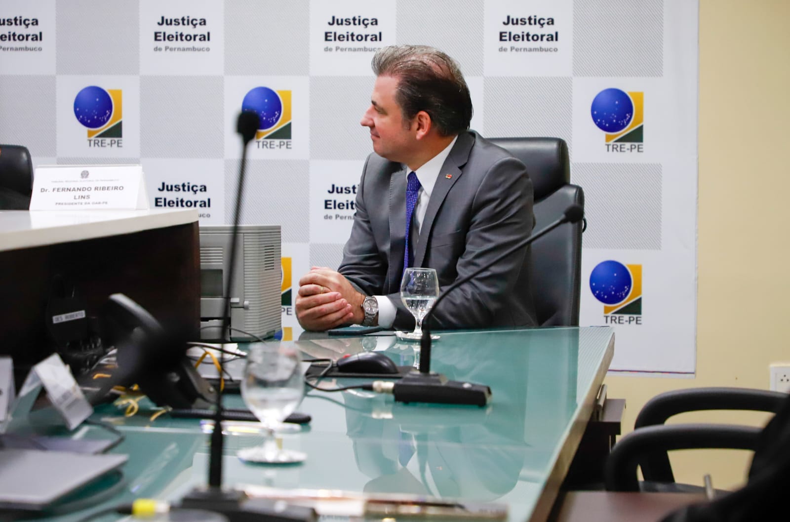 Abertura oficial do Segundo Turno das Elei&ccedil;&otilde;es 2022 no TRE-PE