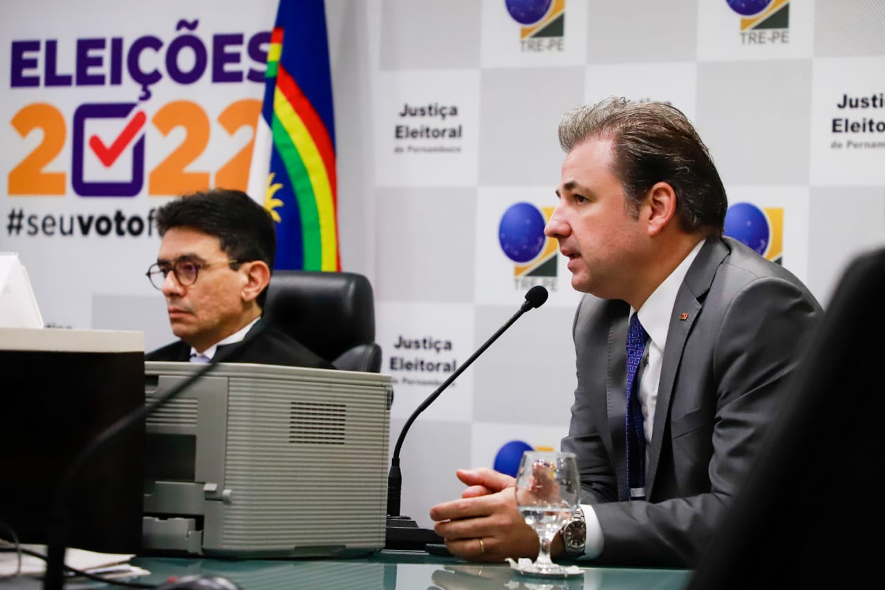 Abertura oficial do Segundo Turno das Elei&ccedil;&otilde;es 2022 no TRE-PE