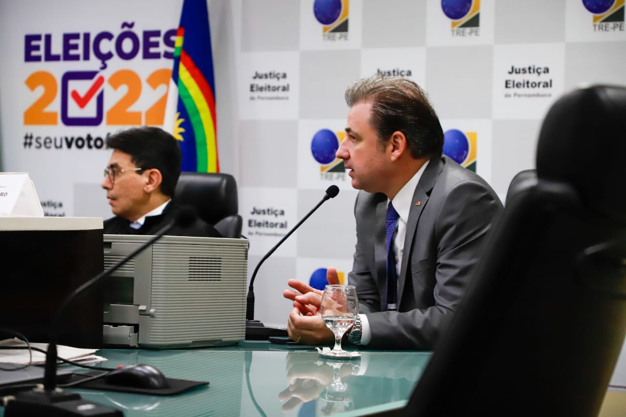 Abertura oficial do Segundo Turno das Elei&ccedil;&otilde;es 2022 no TRE-PE