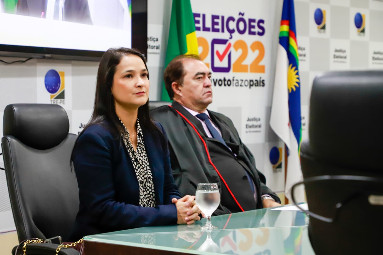 Abertura oficial do Segundo Turno das Elei&ccedil;&otilde;es 2022 no TRE-PE