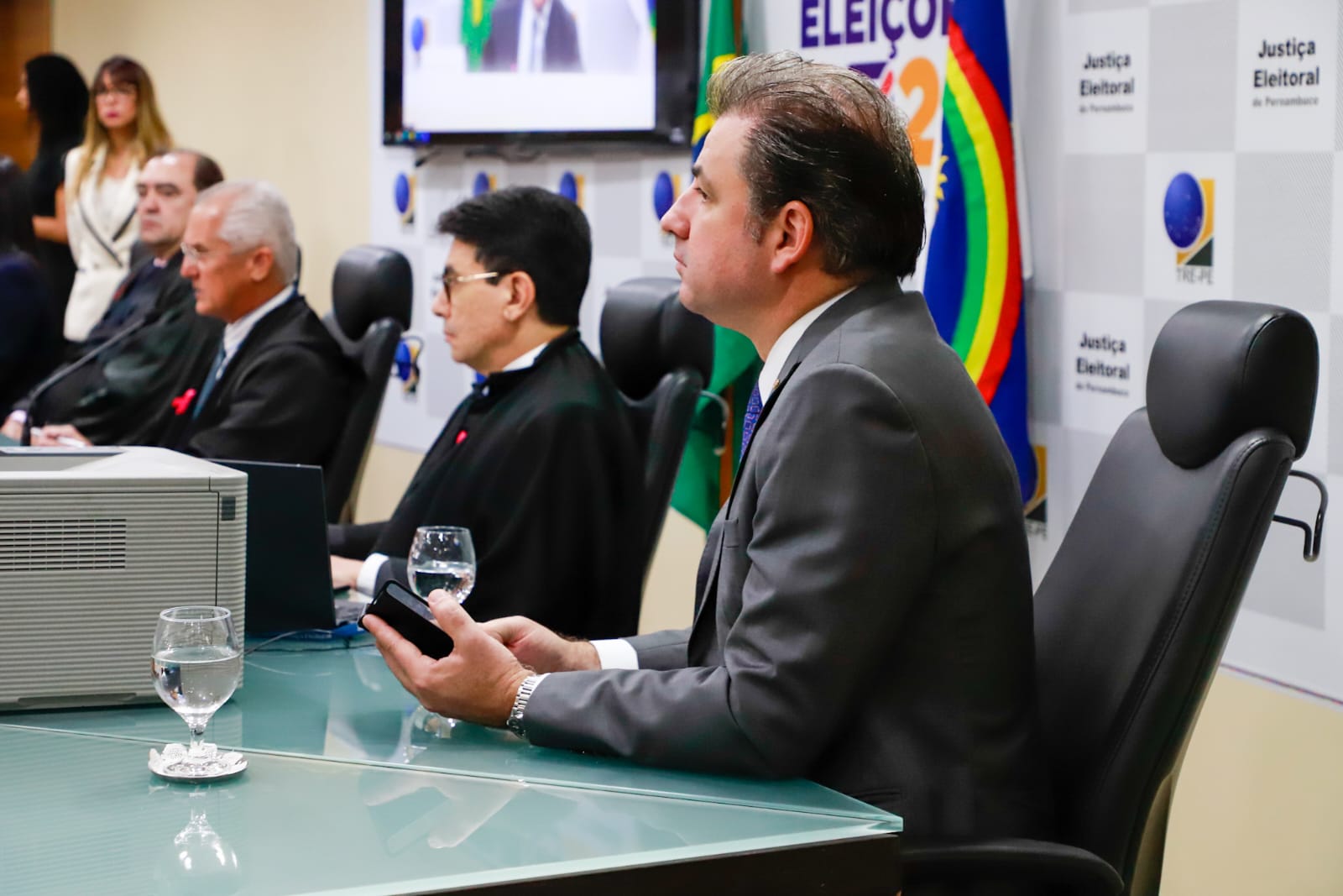 Abertura oficial do Segundo Turno das Elei&ccedil;&otilde;es 2022 no TRE-PE