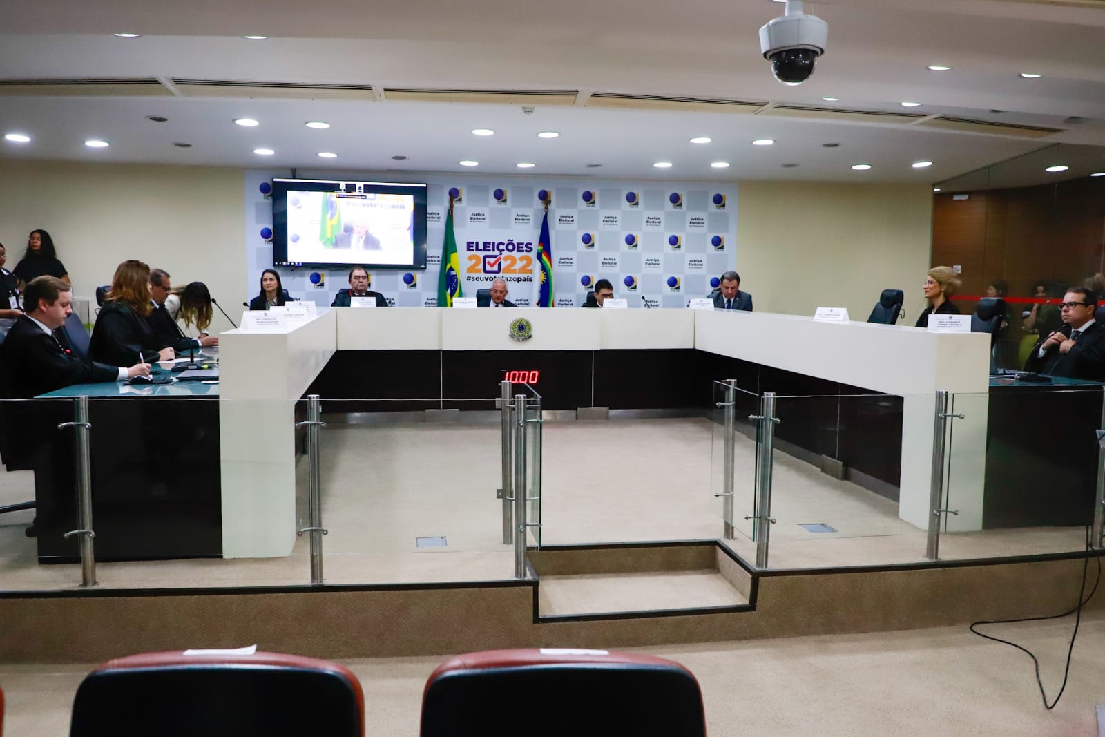 Abertura oficial do Segundo Turno das Elei&ccedil;&otilde;es 2022 no TRE-PE