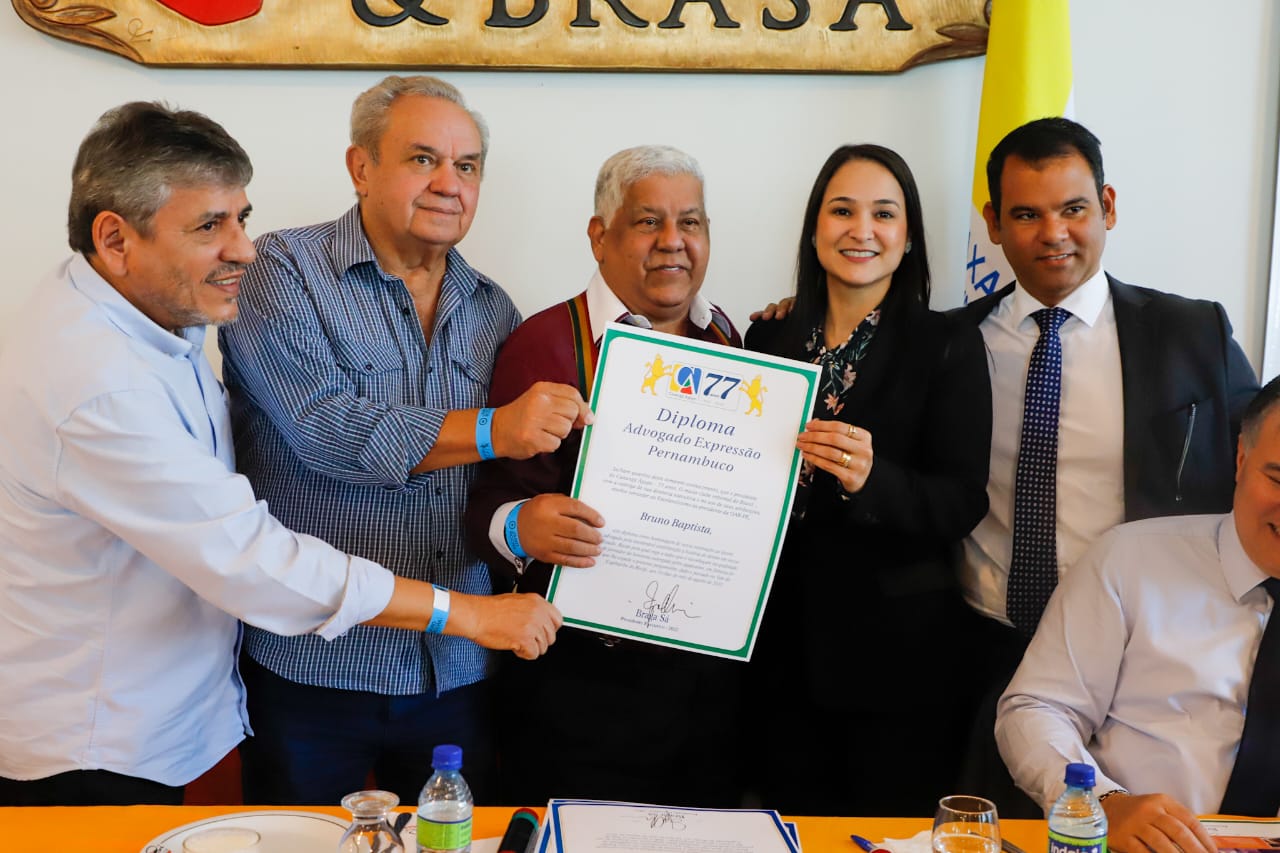 OAB-PE recebe homenagem do Caxang&aacute; Agape