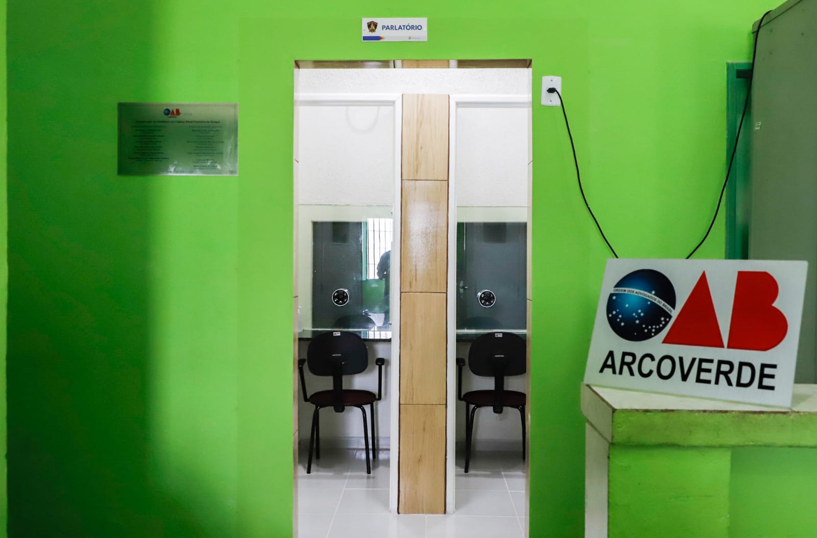 Inaugura&ccedil;&atilde;o do Parlat&oacute;rio da Col&ocirc;nia Penal de Bu&iacute;que