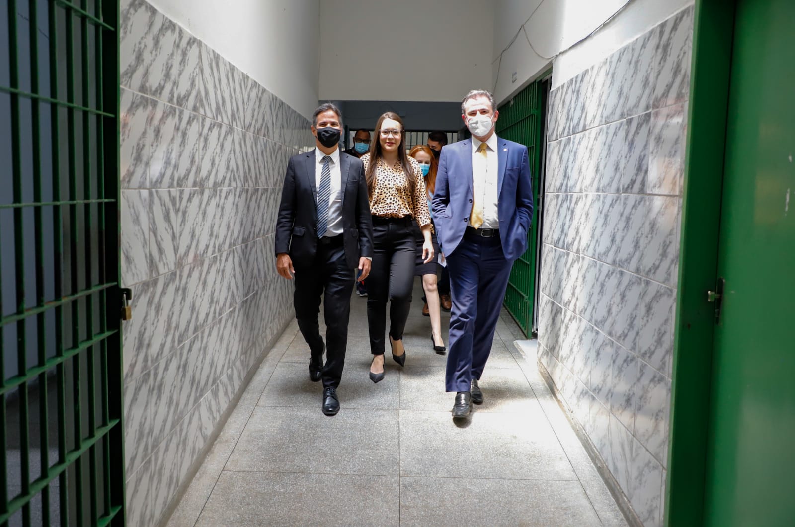 Inaugura&ccedil;&atilde;o do Parlat&oacute;rio da Col&ocirc;nia Penal de Bu&iacute;que