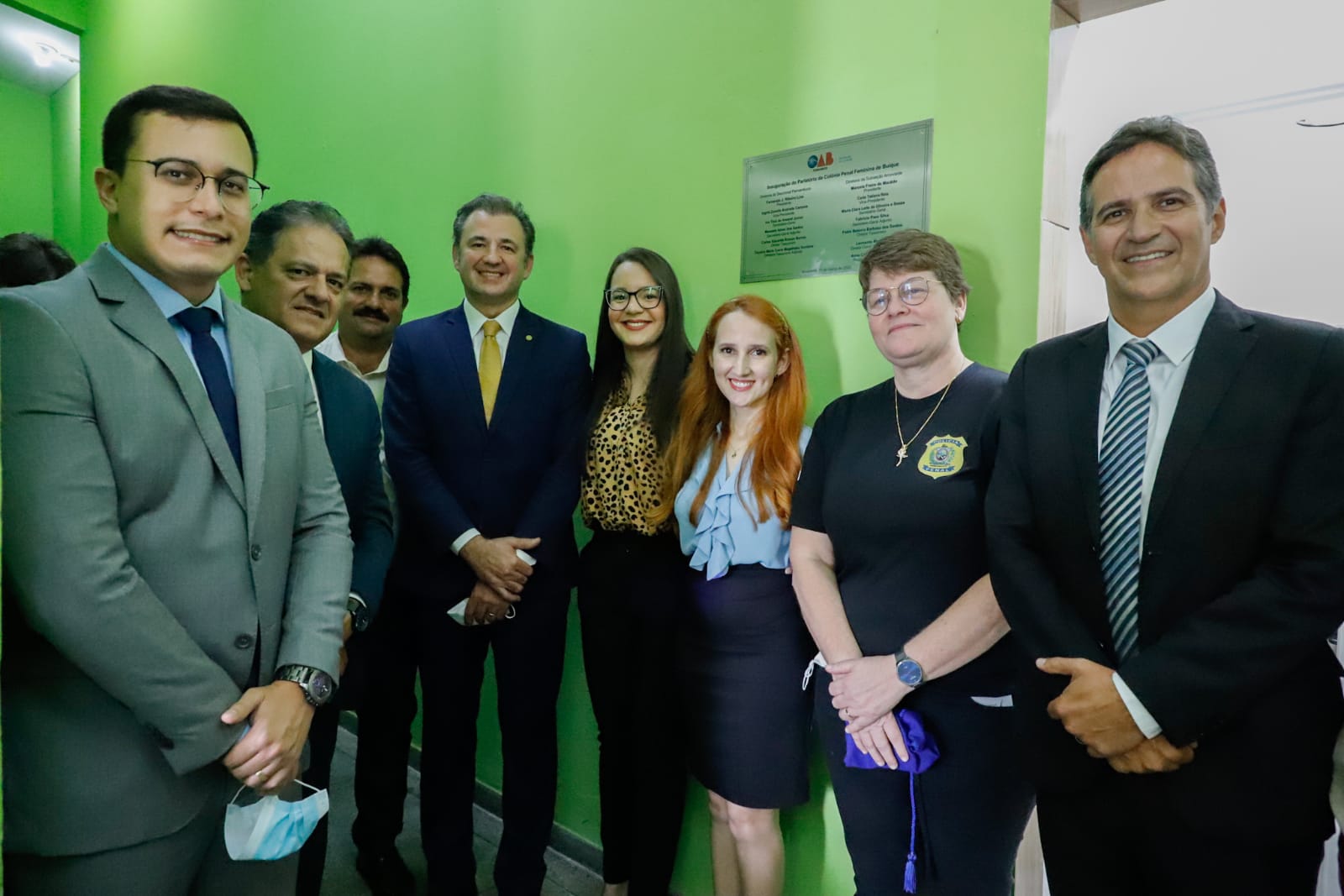 Inaugura&ccedil;&atilde;o do Parlat&oacute;rio da Col&ocirc;nia Penal de Bu&iacute;que